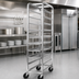 Thumbnail image #3 for Channel Manufacturing Mobile All-Welded Aluminum End-Load Platter Rack for 6 18-Inch Platters