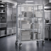 Thumbnail image #3 for Metro Super Erecta qwikSLOT Mobile Wire Security Cage, Chrome Plated Finish