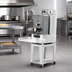 Thumbnail image #3 for Trento Avancini TR95 Floor Model Pasta Machine with Motorized Cutters, Fan Coolers, and Trolley