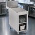 Thumbnail image #3 for Advance Tabco Prestige Supreme 12-Inch Wide Open Front Stainless Steel Underbar Drainboard Cabinet