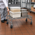 Thumbnail image #3 for Eagle Mobile Chrome Wire Dunnage Rack, 24 x 21 x 14 Inches, 800 lb Capacity