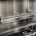 Thumbnail image #3 for Glastender 55-Inch Double Speed Rail, Stainless Steel, Open Step-and-Rail Design