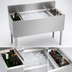 Thumbnail image #3 for Krowne Royal Series 40-Inch Underbar Speed Multi Station with 24-Inch Center Ice Bin and Dual Insulated Bottle Wells