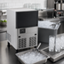 Thumbnail image #3 for Omcan Half Cube Ice Maker with Bin, Air-Cooled, 79.4 lb/Day, 33.1 lb Storage