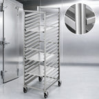 Thumbnail image #3 for Channel Manufacturing WS03 Walk-In Bun Pan Rack, End Load, 304 Stainless Steel, 18 Full-Size Pan Capacity, 3-Inch Spacing
