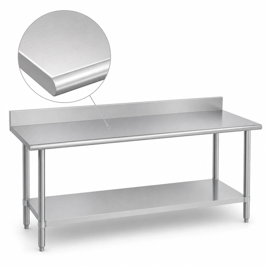 16-Gauge 400 Series Stainless Steel Top