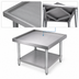 Thumbnail image #3 for BK Resources 30 x 30 x 20 Inch Stainless Steel Machine Stand with Adjustable Undershelf