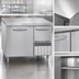 Thumbnail image #3 for Continental Refrigerator Designer Line DFA43NSS 43