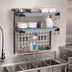 Thumbnail image #3 for Metro SmartWall Complete Wall-Mounted Sink Shelf Starter Kit