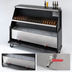 Thumbnail image #3 for Dinex DXPPB560IBTBK Full-Length Ice Bin Portable Bar with Black Exterior