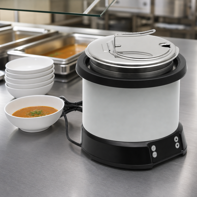 Product image #4 for Vollrath Mirage® Countertop 7 Quart Induction Soup Rethermalizer, 800W
