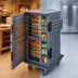 Thumbnail image #4 for Cambro Camtherm® Tall Profile Hot/Cold Food Holding Cart, Double Door, Granite Gray