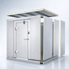 Thumbnail image #3 for AmeriKooler Quick Ship QF081077**F-O Outdoor Walk-In Freezer Panel Kit with Aluminum Floor, 7'-10" W x 9'-9 1/4" L x 7'-7" H