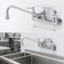 Thumbnail image #3 for Wall-Mounted Double Pantry Mixing Faucet with 18-Inch Swing Nozzle