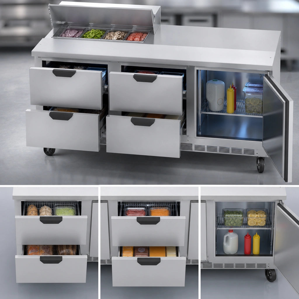 Three-Section Storage
