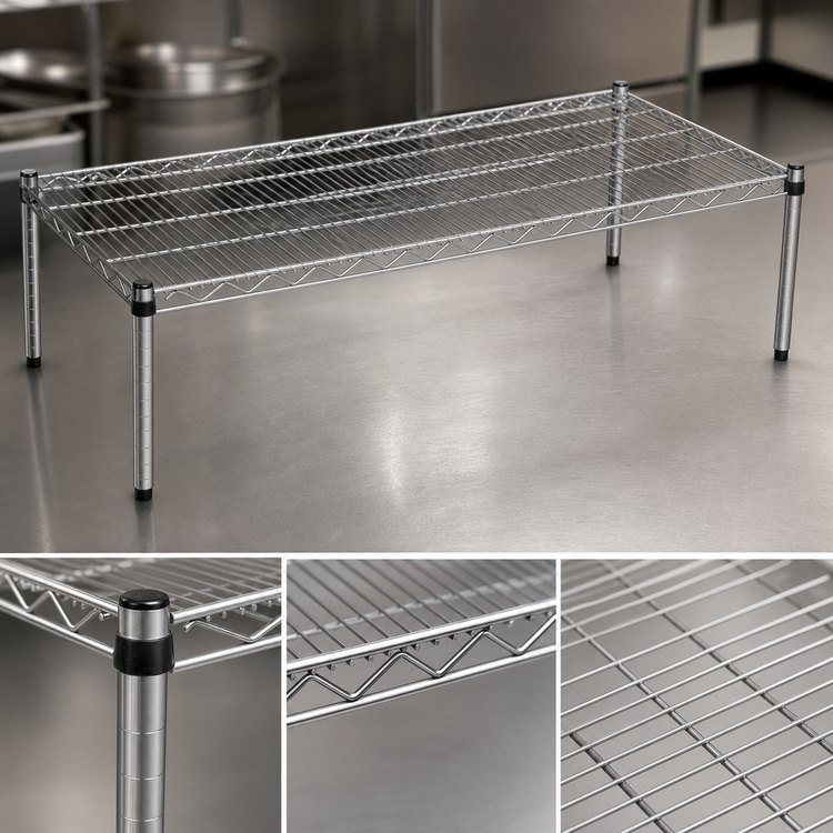 Product image #3 for EAGLEbrite Zinc Wire Dunnage Platform with QuadTruss, 24 x 18 x 14 Inches