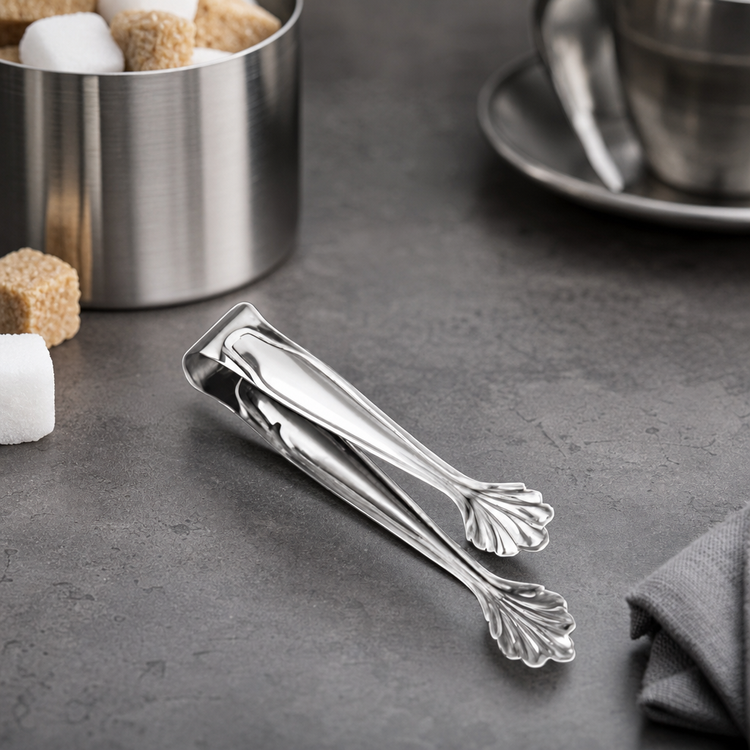 Product image #3 for American Metalcraft 4-Inch Stainless Steel Sugar Tongs