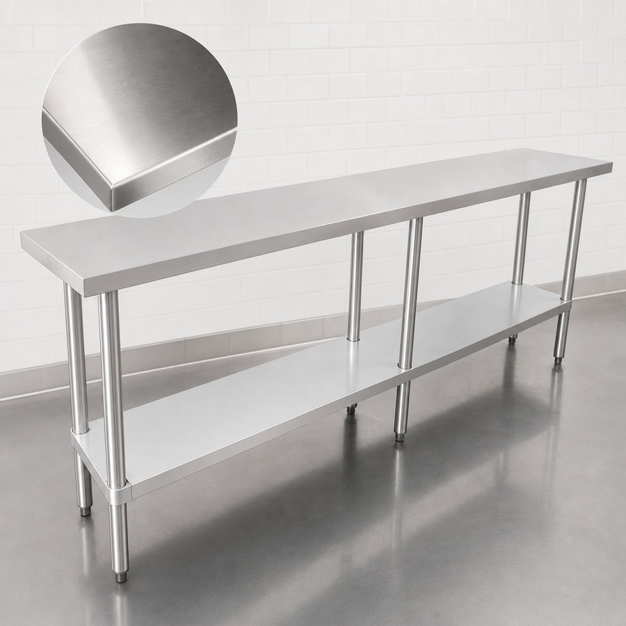 18/430 Stainless Steel Flat Top