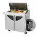 Thumbnail image #3 for Turbo Air Super Deluxe 36 3/8-Inch Two-Section Sandwich/Salad Mega Top Prep Table with 15-Pan Opening