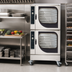 Thumbnail image #3 for Blodgett Combi CNVX-14E DBL Double-Stack Electric Convection Oven, Full-Size, 2-Deck