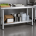 Thumbnail image #3 for New Age Aluminum Knock-Down Undershelf for 60 Inch W x 30 Inch D Work Tables