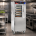 Thumbnail image #3 for Cres Cor AquaTemp Insulated Stainless Steel Mobile Heated Pass-Thru Holding Cabinet, 12 Full-Size Pan Capacity