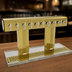 Thumbnail image #3 for Glastender Countertop Tee Draft Dispensing Tower, Glycol-Cooled, 10-Faucet, Polished Brass Finish