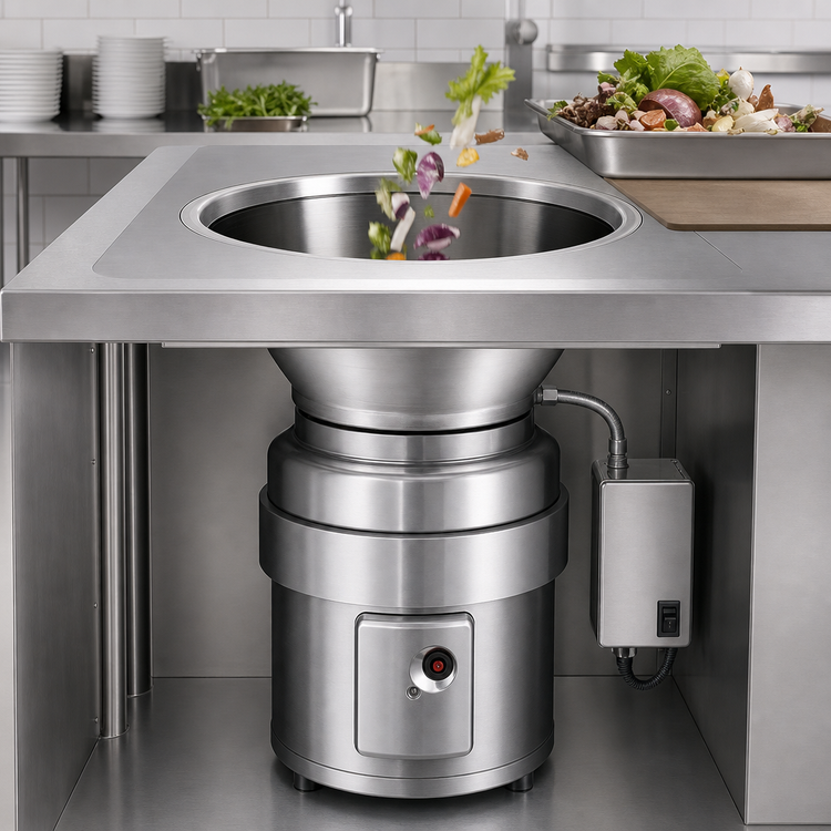 Product image #3 for InSinkErator SS-300 Commercial Food Waste Disposer Package with 18-Inch Bowl and CC-202 Control Center