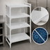 Thumbnail image #4 for Cambro Camshelving Premium 4-Tier Solid Stationary Starter Unit, 21 x 60 x 84 Inches, Speckled Gray