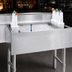 Thumbnail image #3 for Advance Tabco Underbar Basics 48-Inch Stainless Steel Cocktail Unit with 12-Inch Deep Ice Bin