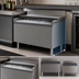 Thumbnail image #3 for Top Shelf TSF Series Stainless Steel Modular Full-Depth Bar Ice Bin/Cocktail Unit, 48 Inch Wide, 145 lb Ice Capacity