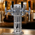 Thumbnail image #3 for Glastender Mini-Mushroom 4-Faucet Countertop Glycol-Cooled Draft Dispensing Tower, Stainless Steel Mirror Finish