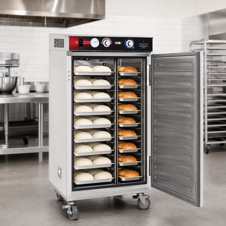 Product image #3 for Half-Height Non-Insulated Proofer/Heated Holding Cabinet for 9 Full-Size Sheet Pans