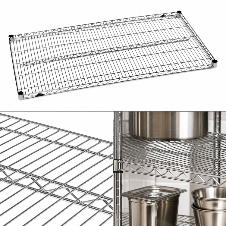 Product image #3 for Metro Super Erecta 30 x 14 Inch Stainless Steel Wire Shelf
