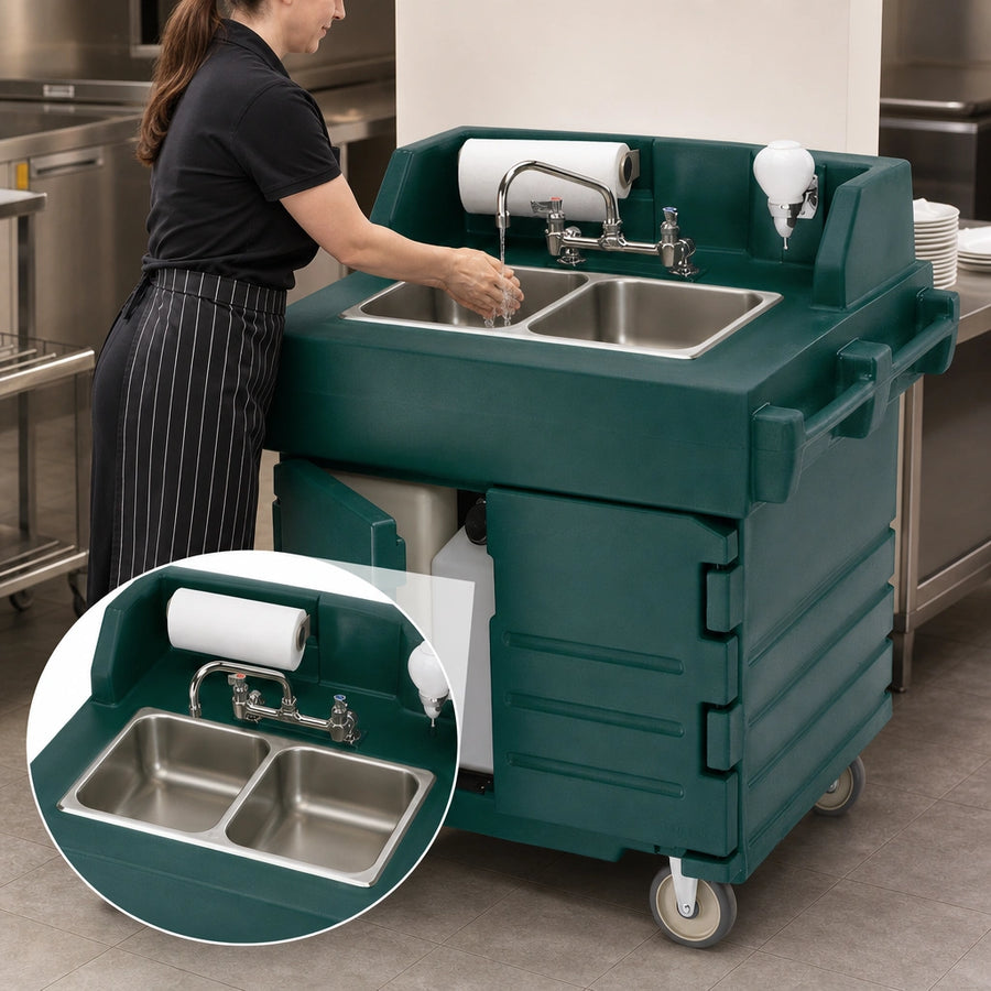 Two-Compartment Sink
