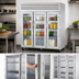 Thumbnail image #3 for True SPEC SERIES 3-Section Reach-In Display Refrigerator with 3 Glass Doors
