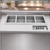 Thumbnail image #3 for Wells Built-In Electric Top-Mount Hot Food Well, 4 Full-Size Pan Openings, Wet/Dry Operation