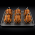 Thumbnail image #3 for 12 x 20 Stainless Steel Wire Chicken Rack, 6-Bird Capacity