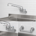 Thumbnail image #4 for UltraRinse 8-Inch Wall Mount Mixing Pre-Rinse Faucet with 18-Inch Swing Nozzle