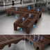 Thumbnail image #3 for Cambro S-Series Slotted Polypropylene Dunnage Rack, 36 x 21 x 12 Inches, 1500 lb Capacity