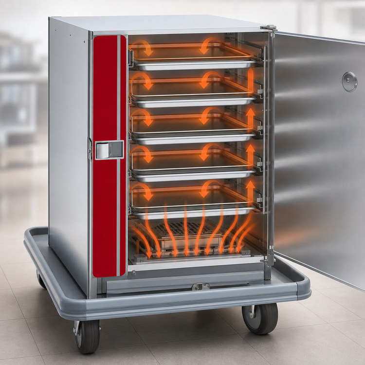 Product image #3 for Carter-Hoffmann PH181 Mobile Heated Food Transport Cabinet
