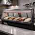 Thumbnail image #3 for Howard-McCray 40E Series 52-1/2-Inch Remote Fish and Poultry Service Case with Straight Glass, Stainless Steel, and LED Lighting