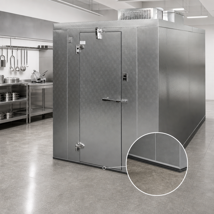 Product image #3 for Norlake Kold Locker Indoor Floorless Walk-In Cooler with Self-Contained R290 Capsule Pak ECO Refrigeration, 8' x 14' x 7'4" H