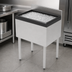 Thumbnail image #3 for Tobin Ellis Signature 30-Inch Modular Ice Chest, 64 lb. Capacity, 6-Inch Backsplash