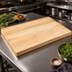 Thumbnail image #3 for John Boos Boos Block 48 x 32 x 1-1/2 Inch Edge Grain Maple Kitchen Countertop, Varnique Finish