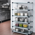 Thumbnail image #3 for Quantum 5-Shelf Solid Shelving Starter Kit, 48