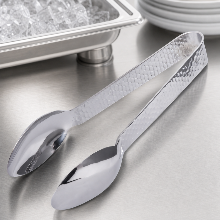Product image #3 for Terra 7-Inch Stainless Steel Serving & Ice Tongs