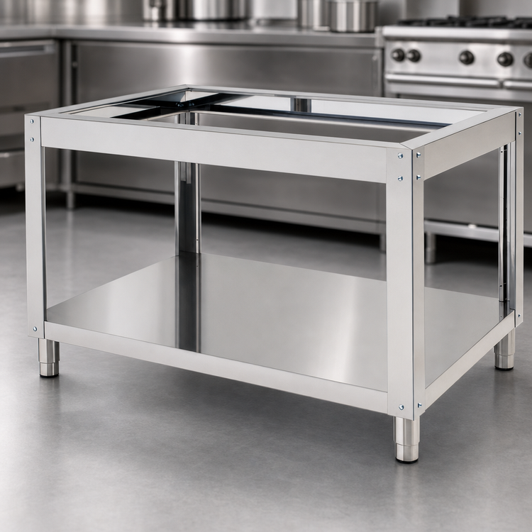 Product image #3 for Stainless Steel Equipment Stand for Single Chamber Fuoco Series Oven