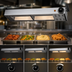 Thumbnail image #3 for Omcan 36-Inch Unlighted Stainless Steel Strip Heat Lamp Food Warmer