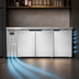 Thumbnail image #3 for Continental Refrigerator BB79NSS 79